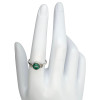 Malachite Sterling Silver Ring