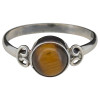 Tiger Eye Sterling Silver Ring