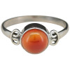 Red Onyx Sterling Silver Ring