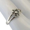 Flower Sterling Silver Ring