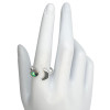 Abalone Sterling Silver Moon Ring