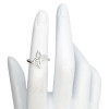 Sterling Silver Adjustable Mini Ring
