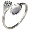 Sterling Silver Spoon/Fork Ring