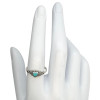 Turquoise Sterling Silver Heart Ring