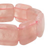 Rose Quartz Stretch Beaded Bracelet