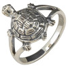 Sterling Silver Turtle Ring