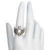 Sterling Silver Bat Ring