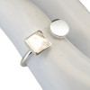 Mother of Pearl Sterling Silver Ring