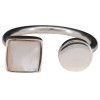 Mother of Pearl Sterling Silver Ring