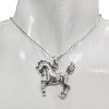 Sterling Silver Horse Pendant