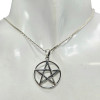 Sterling Silver Pentacle Pendant