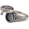 Sun & Moon Celestial Locket Sterling Silver Ring