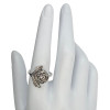 Sterling Silver Rose Ring