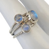 Moonstone Sterling Silver Ring