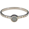 Faceted Labradorite Sterling Silver Ring