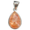 Sunstone Sterling Silver Mini Pendant