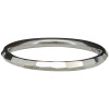 Faceted Sterling Silver Ring