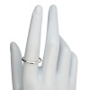 Faceted Sterling Silver Ring