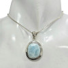Larimar Sterling Silver Pendant