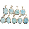 Larimar Sterling Silver Pendant