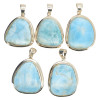 Larimar Sterling Silver Pendant