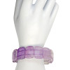 Amethyst Stretch Beaded Bracelet