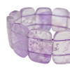 Amethyst Stretch Beaded Bracelet