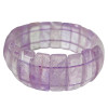 Amethyst Stretch Beaded Bracelet