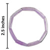 Amethyst Stretch Beaded Bracelet