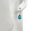 Turquoise Sterling Silver Dangle Earrings
