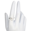 Sterling Silver Wave Design Ring