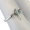 Turquoise Sterling Silver Dragonfly Ring