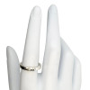 Hammered Texture Sterling Silver Band Ring