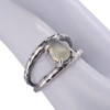 Prasiolite Sterling Silver Ring