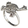 Sterling Silver Frog Ring