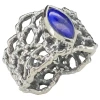 Lapis Sterling Silver Handmade Ring