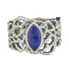 Lapis Sterling Silver Handmade Ring