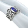 Lapis Sterling Silver Handmade Ring