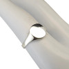Plain Sterling Silver Signet Ring