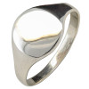 Plain Sterling Silver Signet Ring