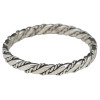 Rope Braid Sterling Silver Stacking Band Ring