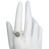 Sterling Silver Sunflower Stacking Ring