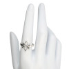 Unicursal Hexagram Sterling Silver Ring