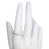 Twist Sterling Silver Stacking Band Ring