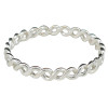 Twist Sterling Silver Stacking Band Ring