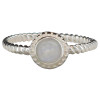 Faceted Moonstone Sterling Silver Ring