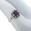 Amethyst Sterling Silver Ring