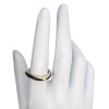 Black Onyx Triangular Sterling Silver Stacking Band Ring