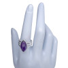 Amethyst Sterling Silver Ring