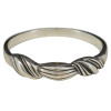 Art Nouveau Twist Sterling Silver Stacking Ring